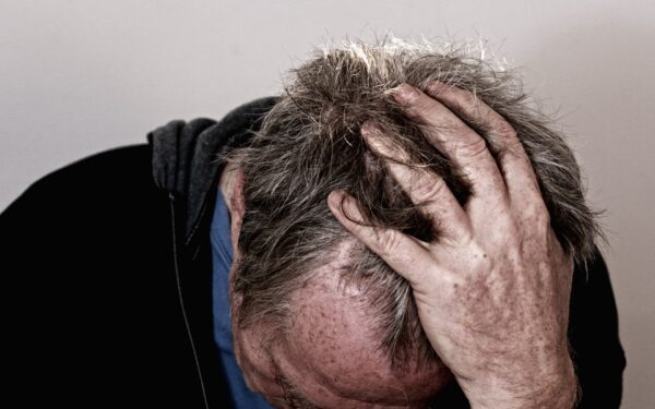 Man in crisis